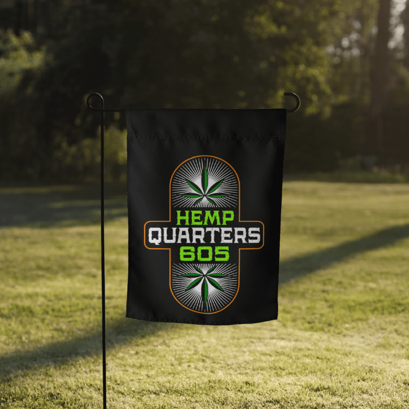 Hemp Quarters Garden Flag product image (1)