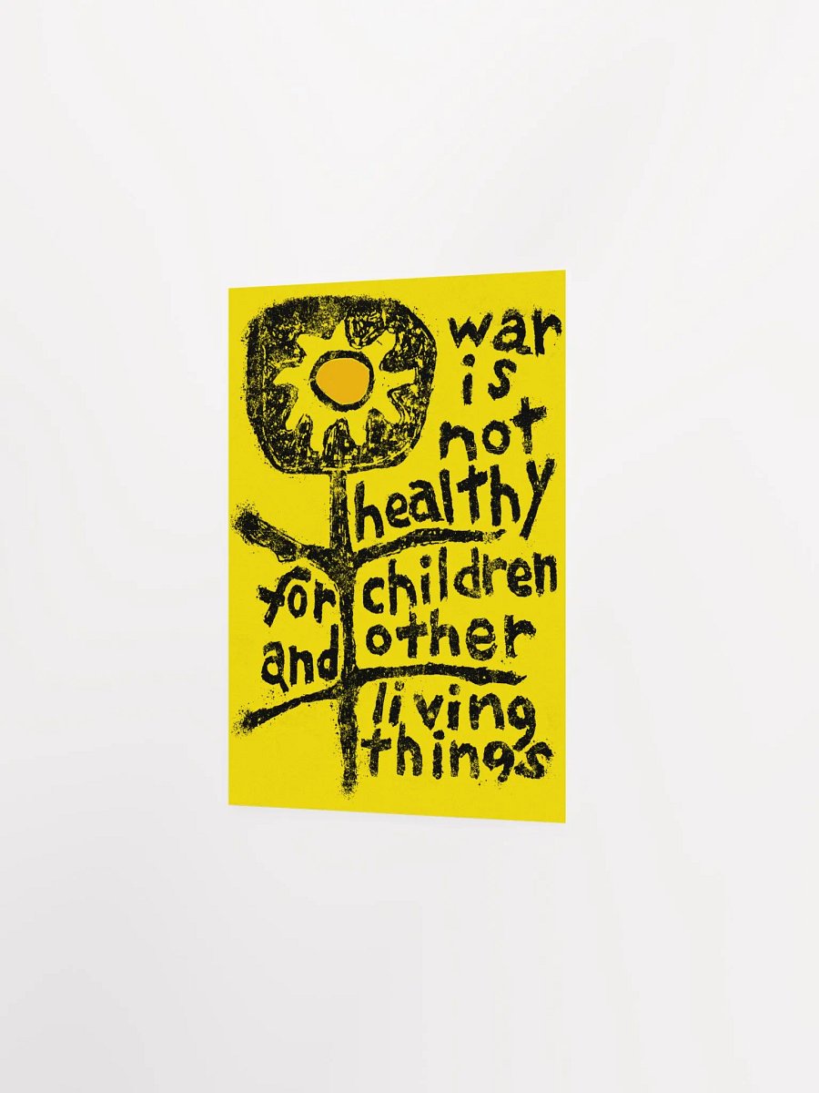 Peaceful Protest Flower Poster product image (21)