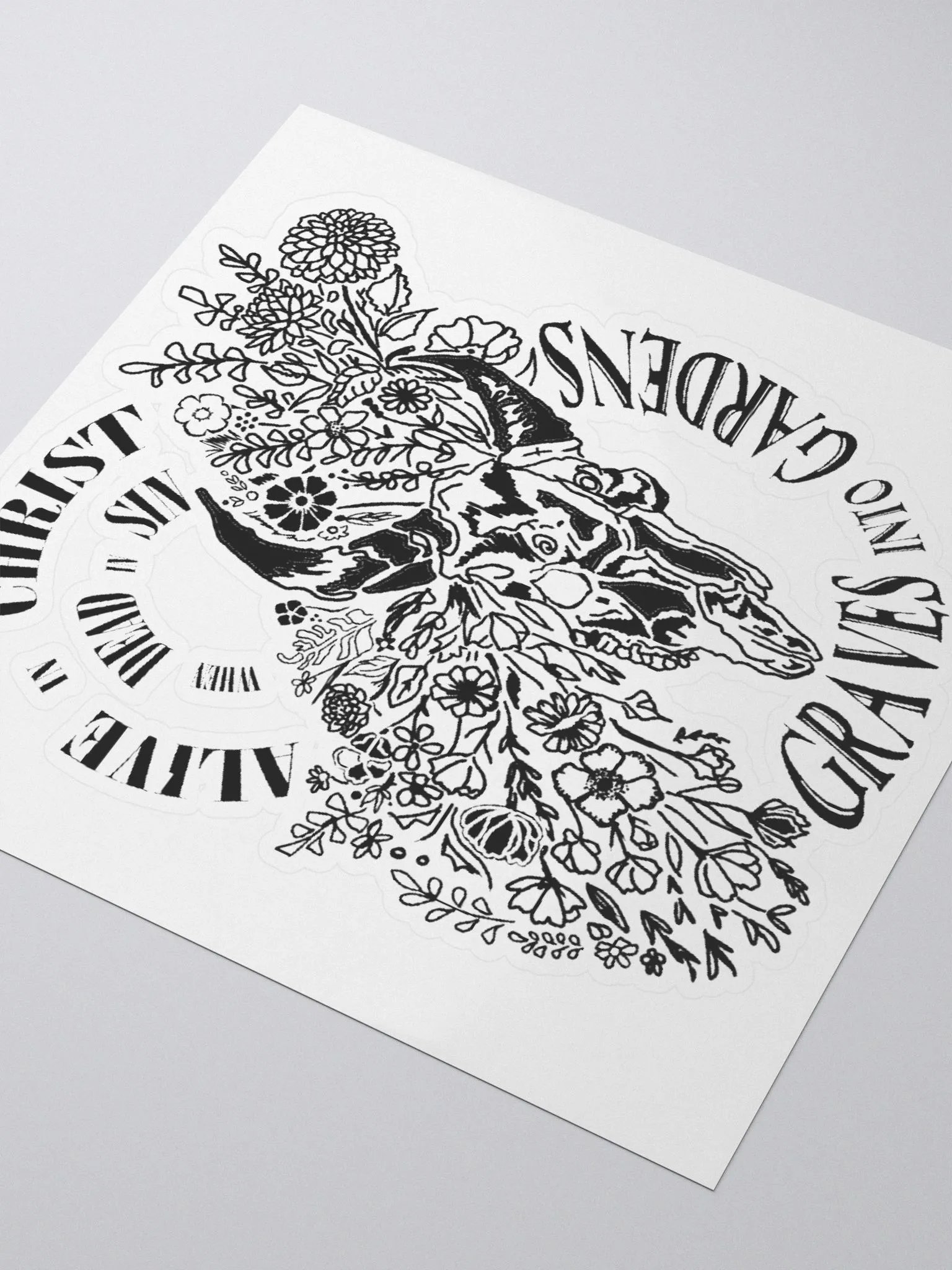 Graves into Gardens Sticker product image (3)
