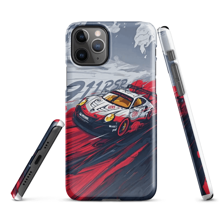 Porsche Racing Car iPhone Snap Case product image (2)