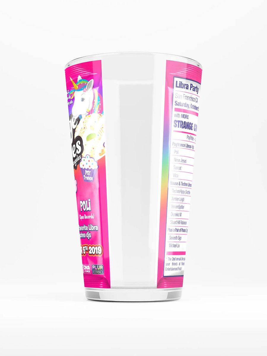 Libra 2019 Alternative Shaker Pint Glass product image (5)