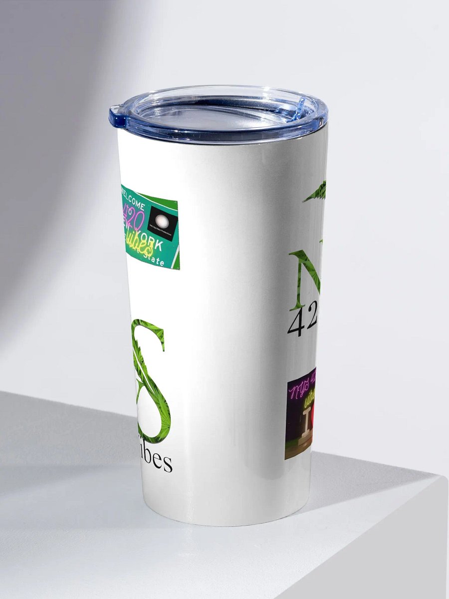 NYS 420 Vibes Stainless Steel Tumbler product image (2)