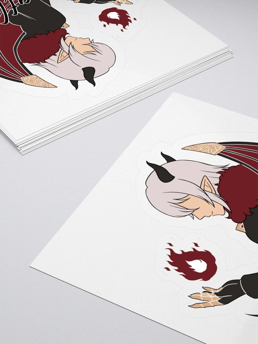 The Demon Hunter (Logo Sticker) product image (4)