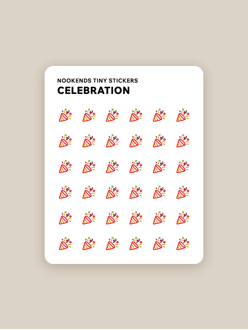Tiny Stickers: Celebration