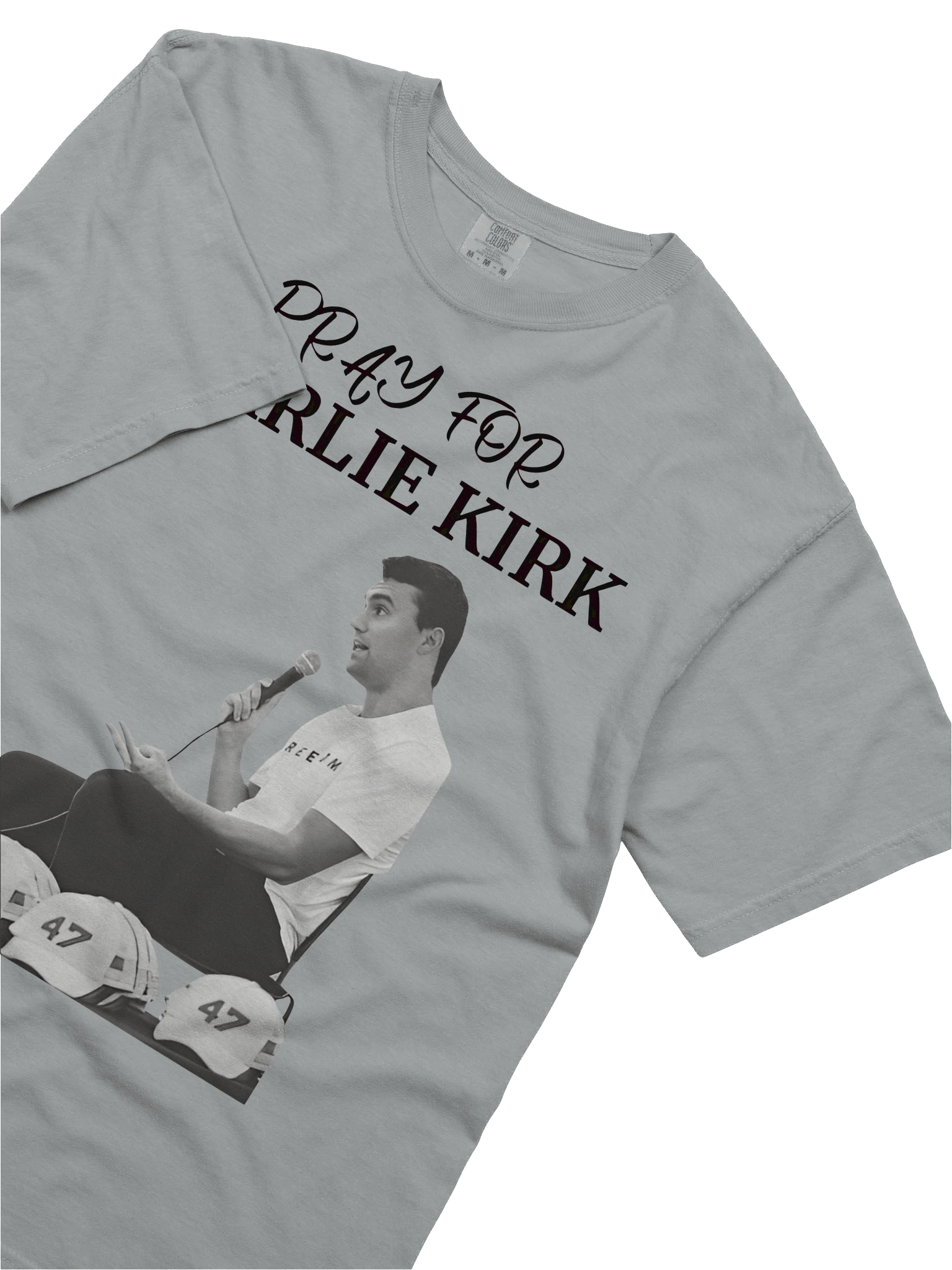 Pray For Charlie Kirk Shirt product image (58)