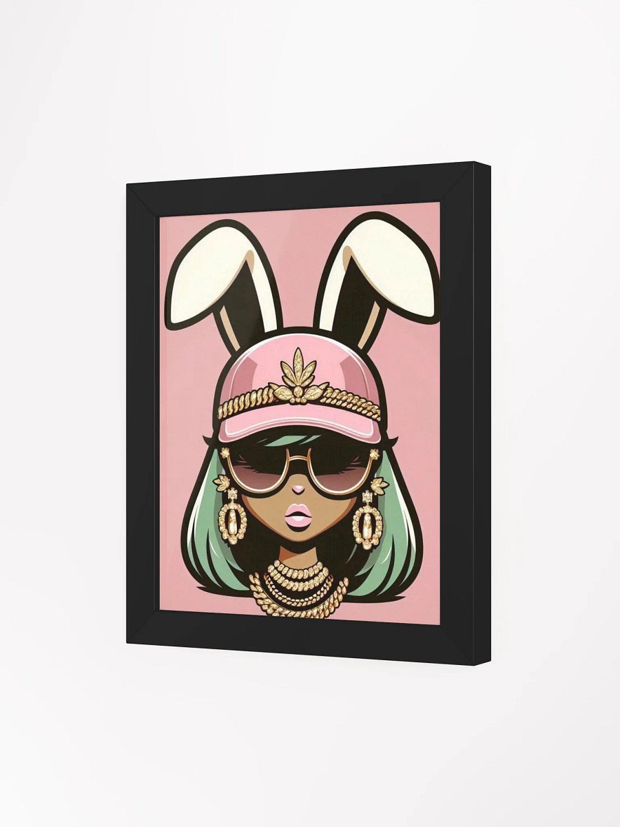Mint Green Bunny Babe Poster product image (3)