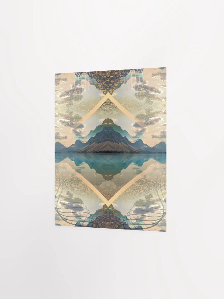 Geometric Art Print - Reflections (Original) product image (6)