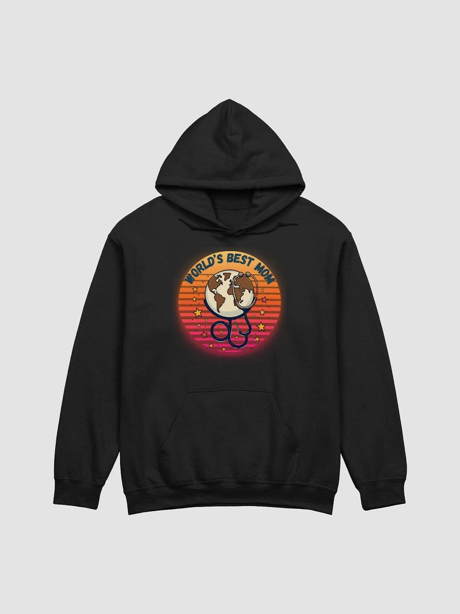 World's Best Mom Globe Hoodie product image (3)
