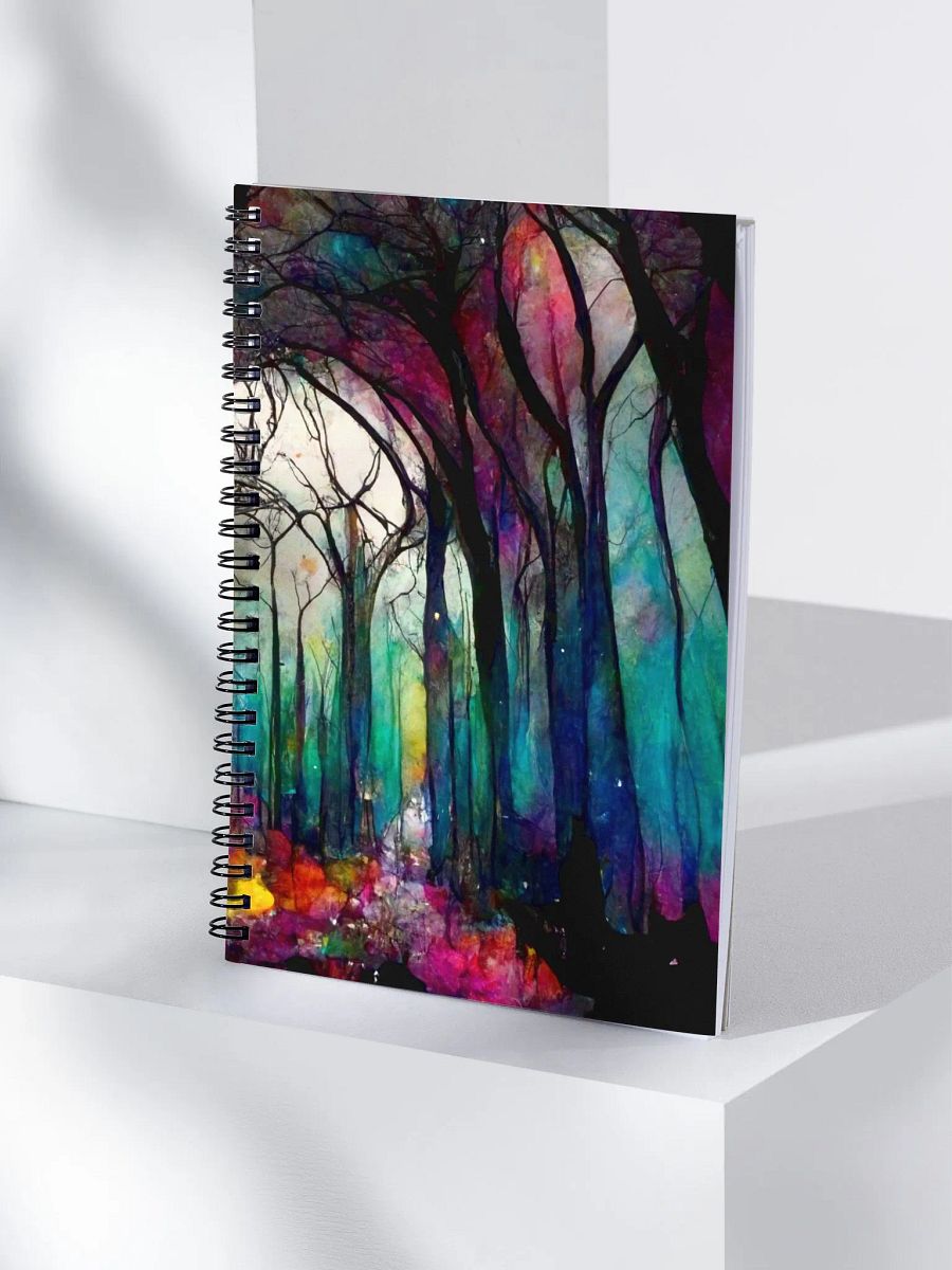 Dreamy Forest Spiral Notebook product image (4)