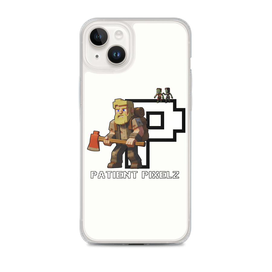 Patient PixelZ P Logo iPhone® MagSafe® Case (White) product image (1)
