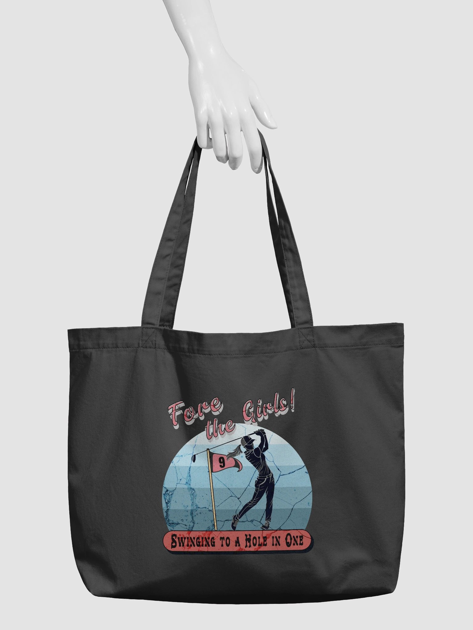 Fore The Girls Swinging To A Hole In One Golfing Swing into Style with Eco-Conscious Tote product image (6)