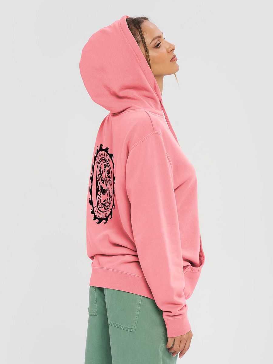 "Onboard Tangaroa" Pigment Dyed Hoodie – Worn-In Look, Everyday Comfort (Light Colours) product image (5)
