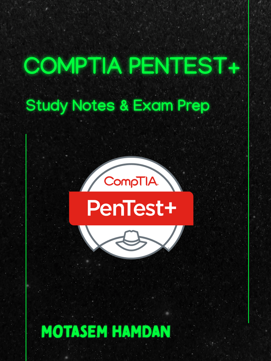 COMPTIA Pentest+ Study Notes product image (1)