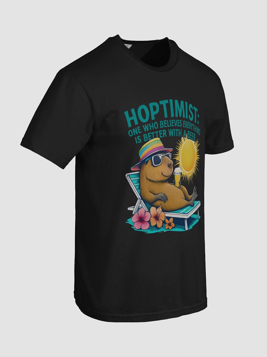 Hoptimist Tee – Good Vibes, Great Hops product image (7)