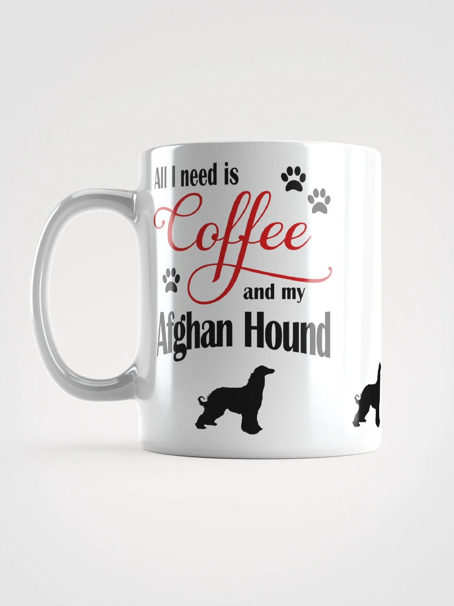 Coffee and my Afghan Hound Mug product image (6)