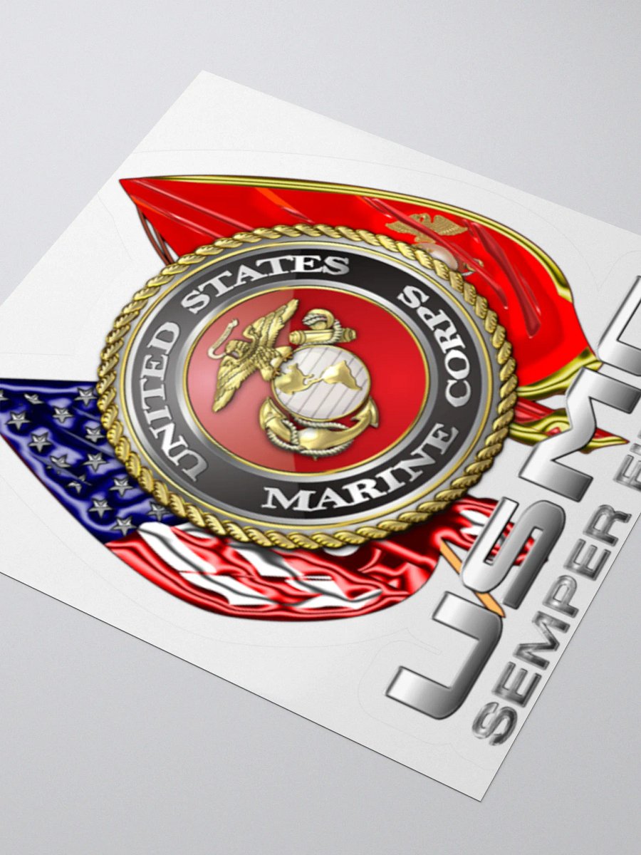 USMC Colors Sticker product image (7)
