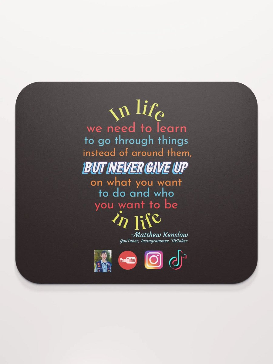 Mouse Pad [Quote 7] product image (3)