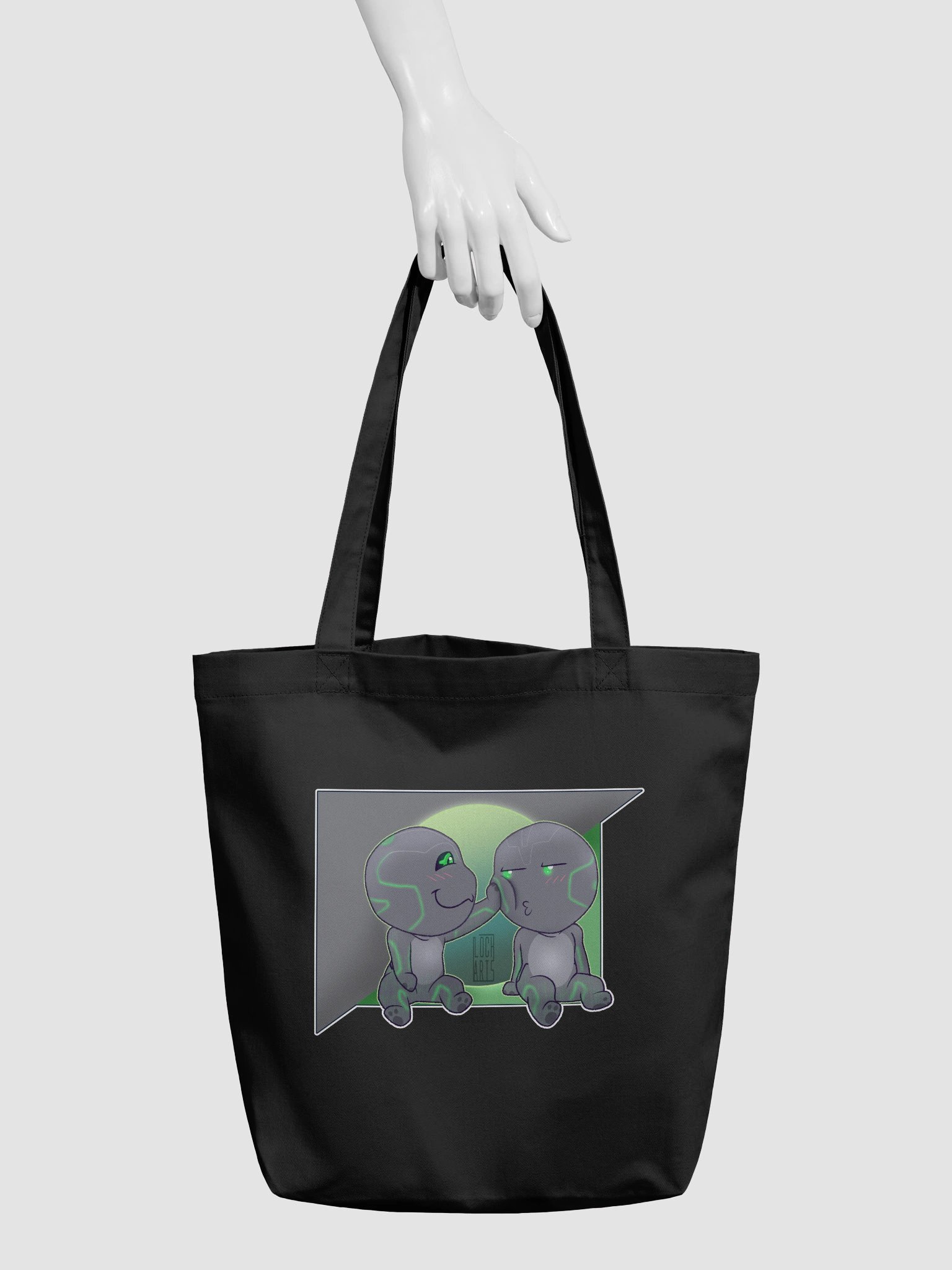 Huggabot Tote - Echo of the Larkspur product image (3)