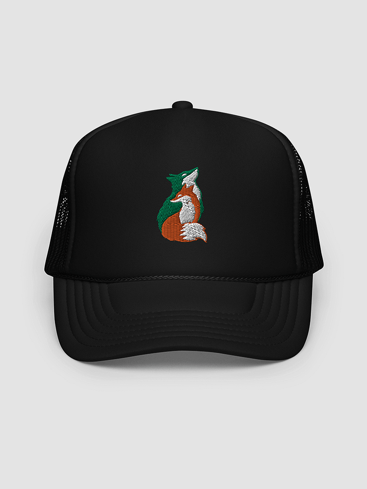 Fox Den Logo Trucker Hat Otto Hat product image (1)