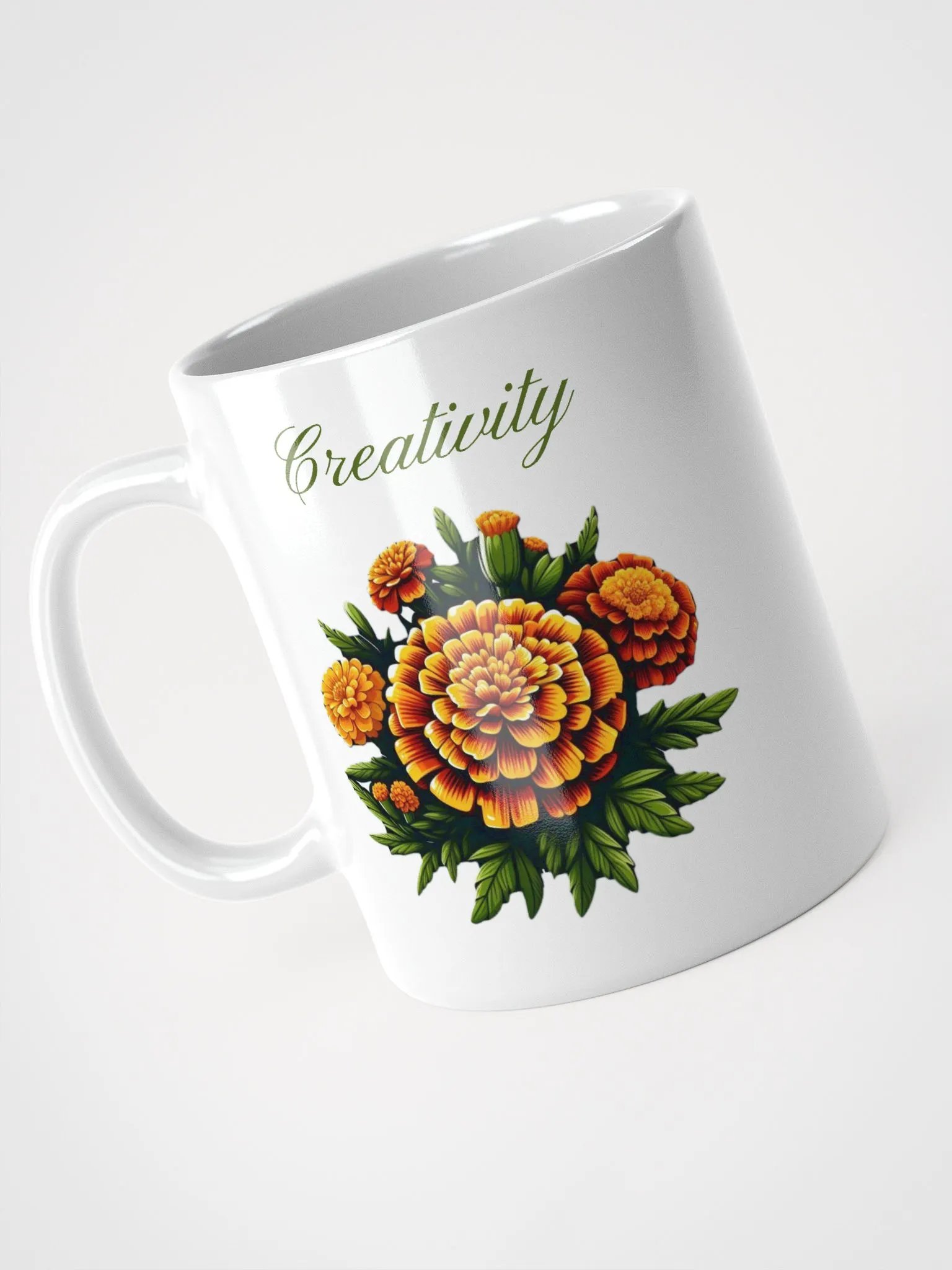 Marigold Muse: A Symbol of Creativity and Inspiration product image (1)