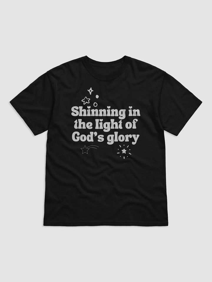 Shinning in the light of God's Glory Unisex Comfort Tee product image (1)
