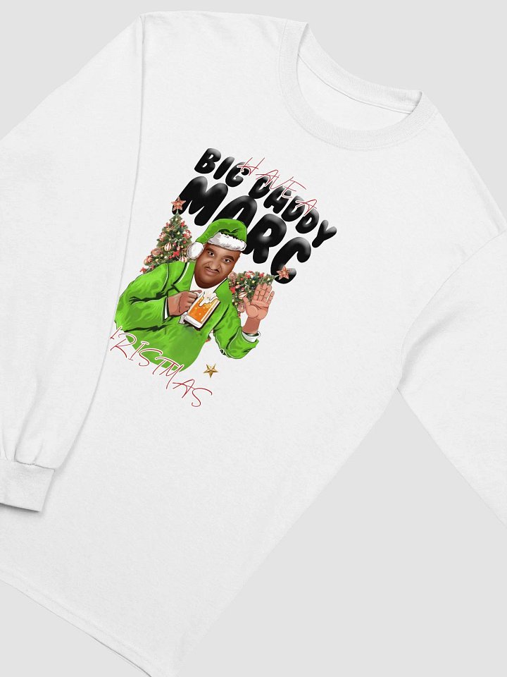 Big Daddy Marc White Christmas Long Sleeve product image (2)