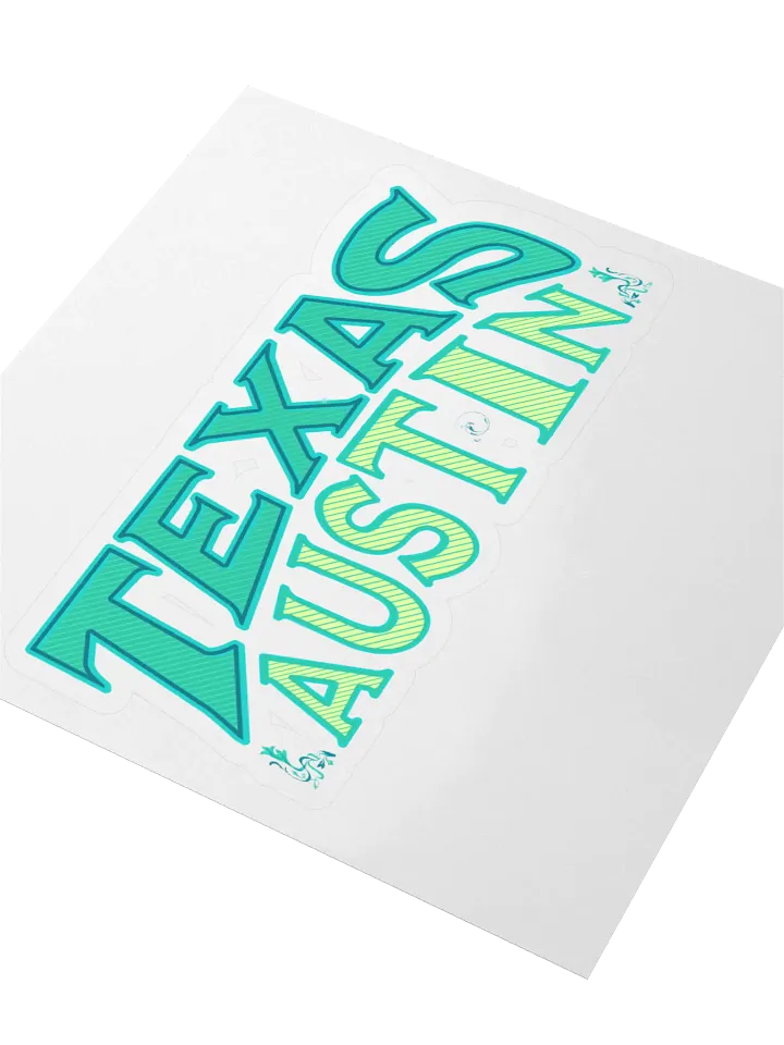 Texan Vibes Austin Sticker product image (2)