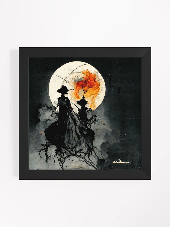 Vibrant Ayous Wood Framed Matte Poster product image (2)