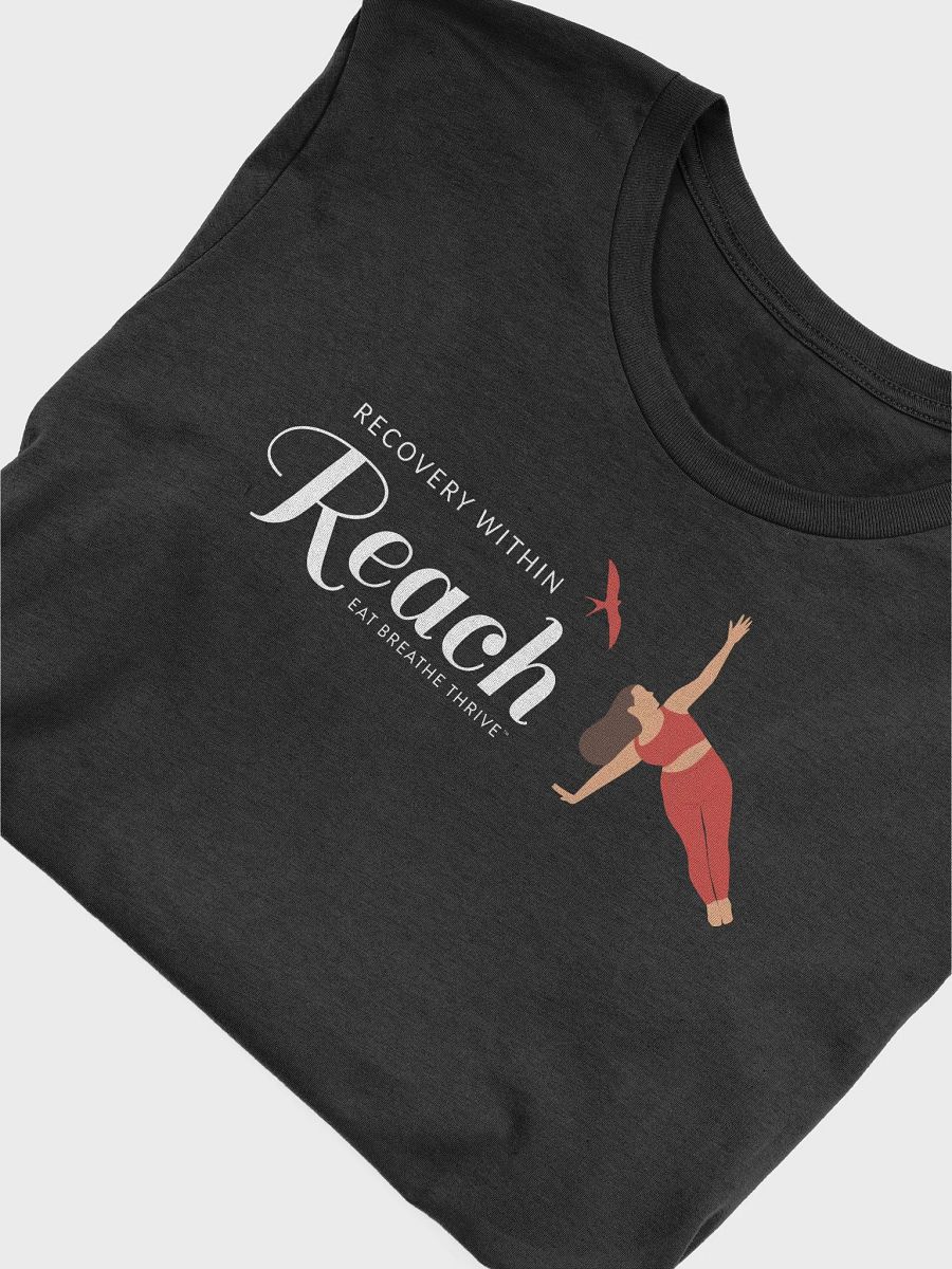Recovery within Reach | black t-shirt product image (5)