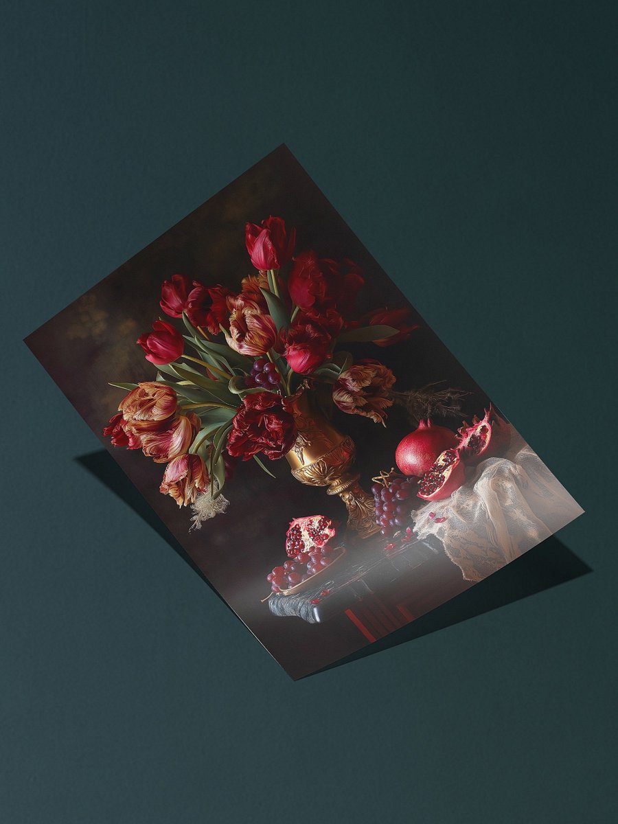 Pomegranate Bloom Art Print product image (2)