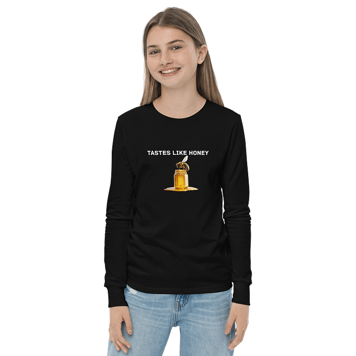 Tastes Like Honey Youth Long Sleeve T-Shirt product image (10)