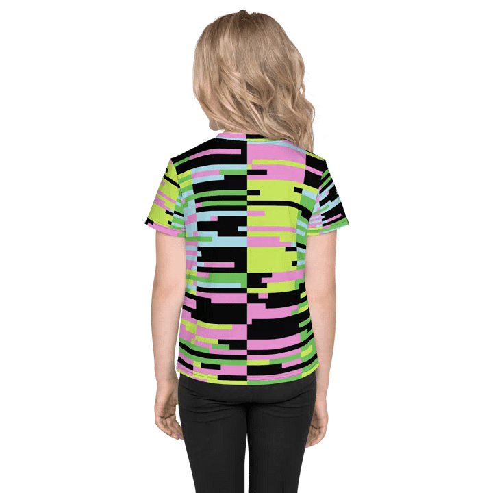 Abstract Color Blocks Kids T-Shirt product image (2)