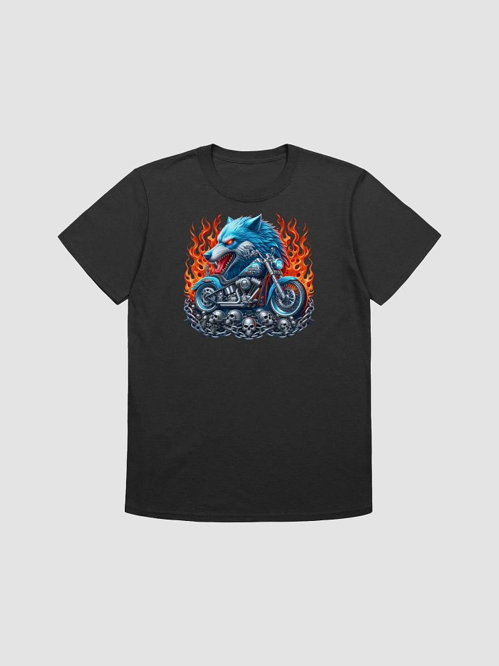 Rebel Wolf Motorcycle Blaze T-Shirt #32 product image (1)