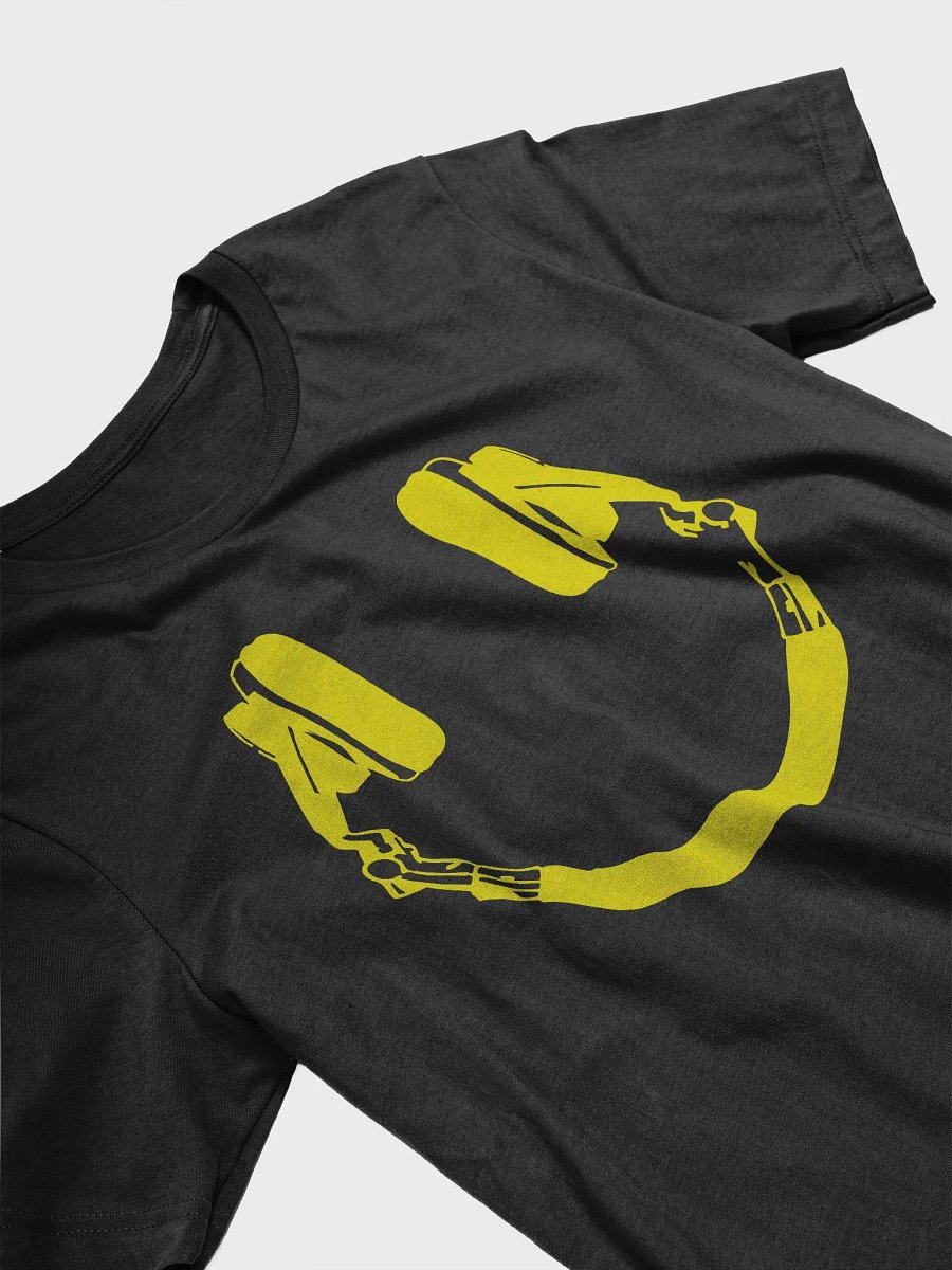DJ Smiley Headphones T-Shirt product image (3)