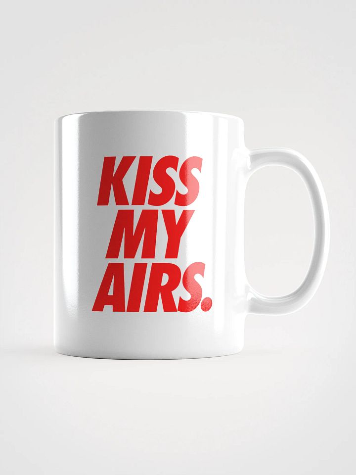 Kiss My Airs MUG - RED LOGO product image (1)