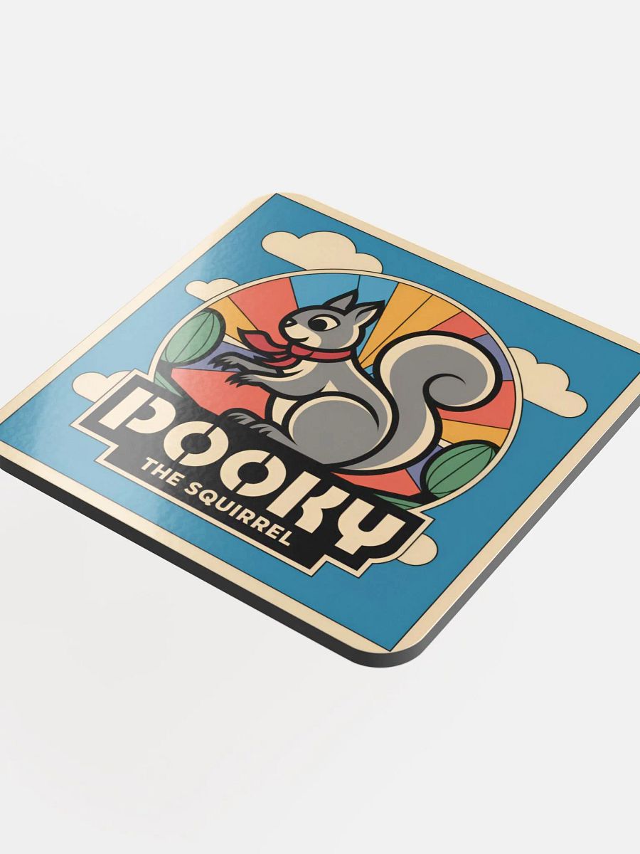 Durable HQ Coaster: Pooky The Squirrel product image (4)