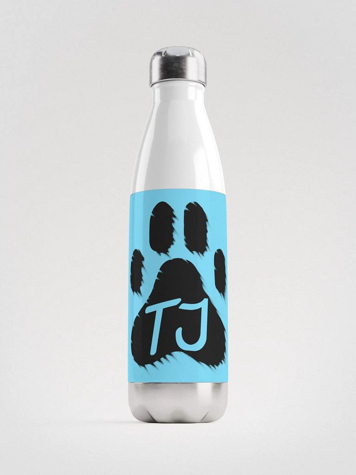 TJ Paw Stainless Steel Water Bottle (blue/black) product image (1)