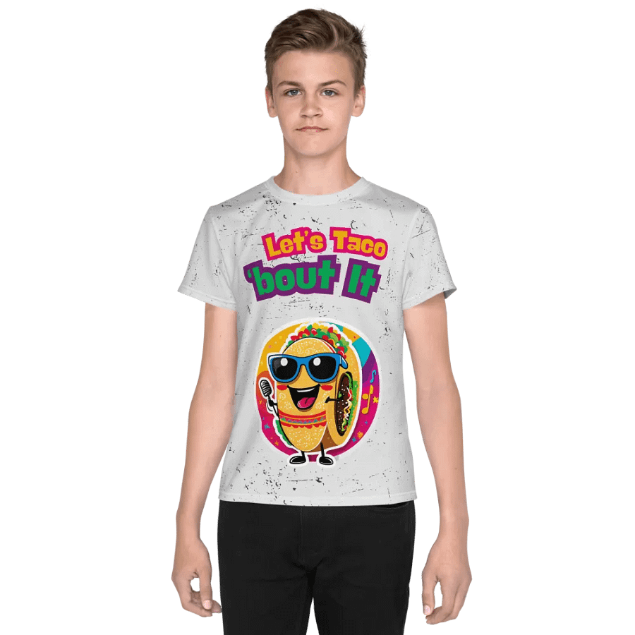 Taco 'bout Beats Youth T-Shirt product image (1)