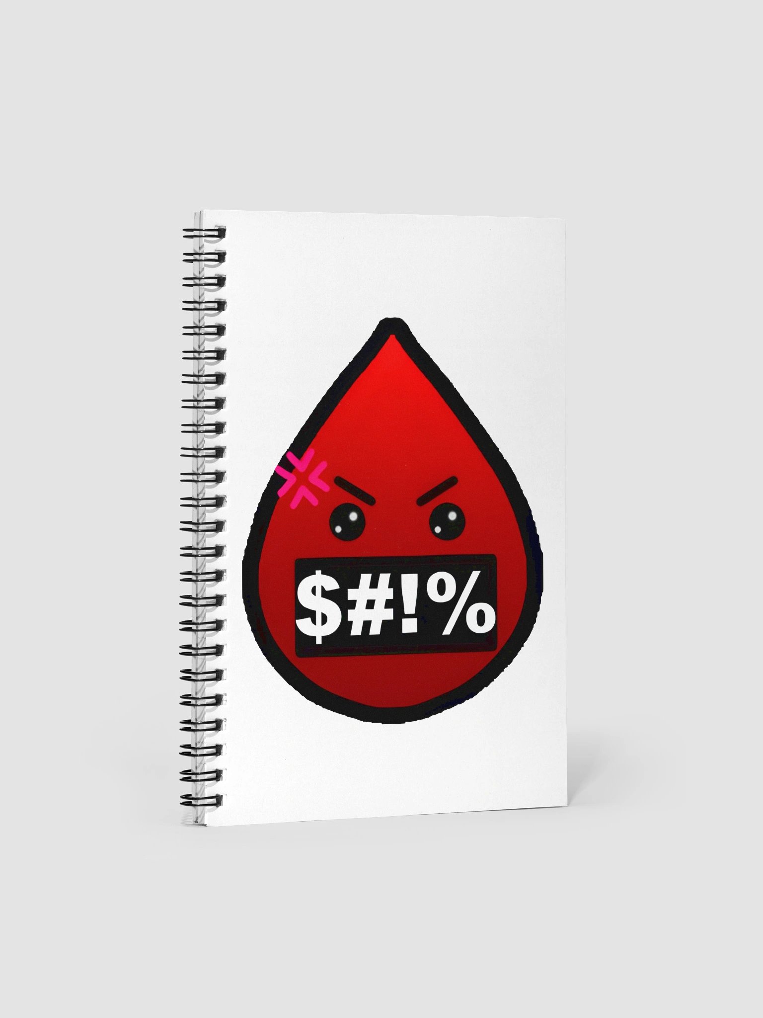 "Bleep" Spiral Bound Notebook product image (1)