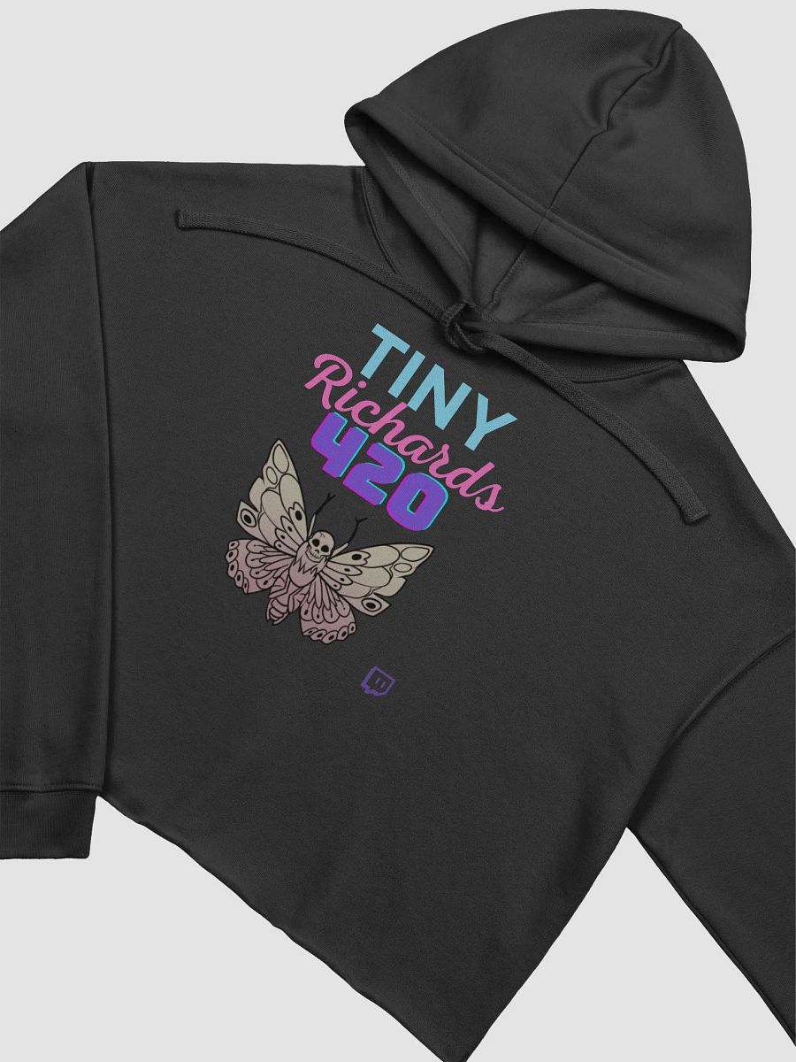 Deathmoth crop hoodie product image (3)