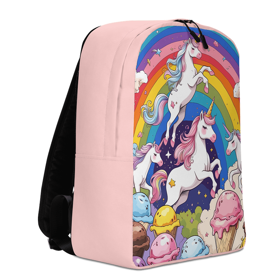Whimsical Unicorn Dreams All-Over Backpack product image (3)
