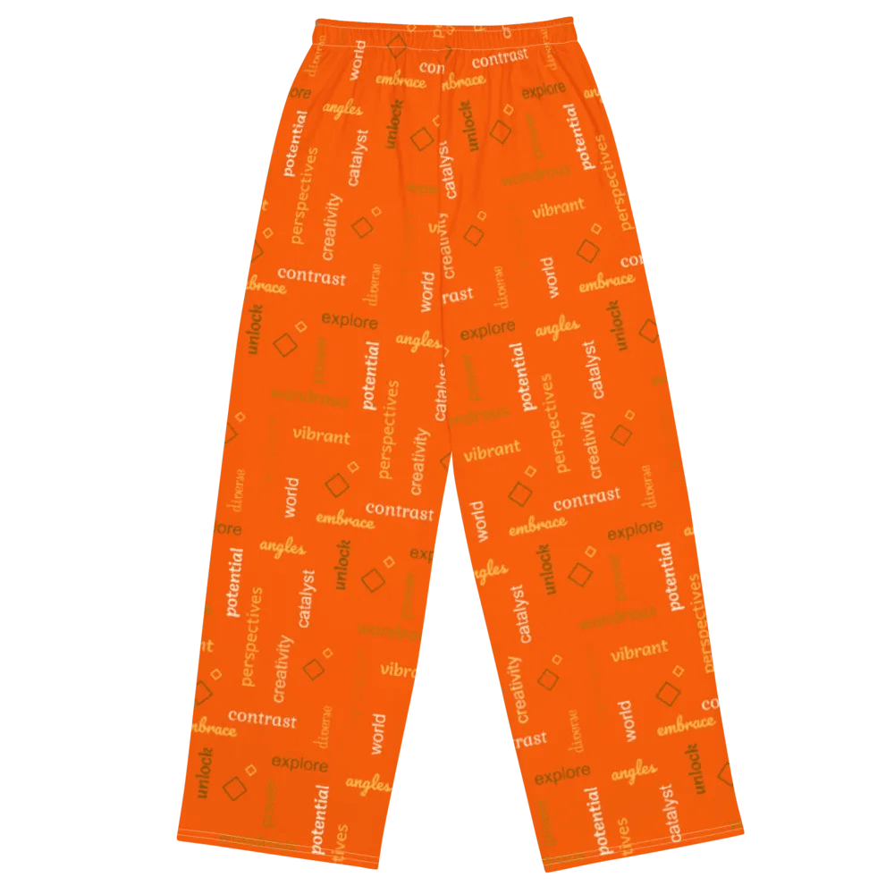 different perspectives orange PANTS product image (11)