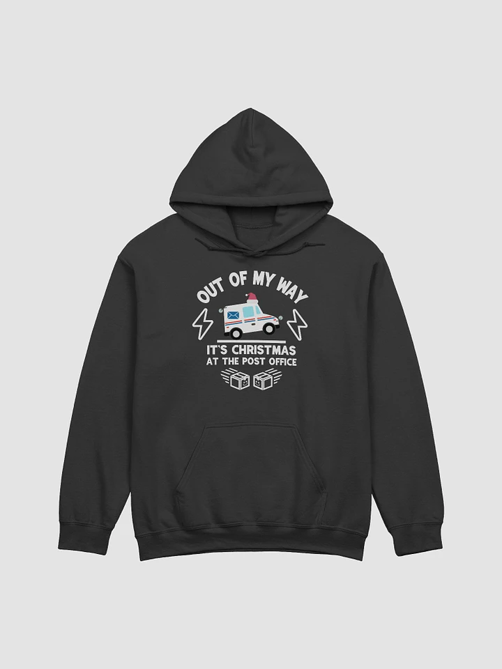 Out of my way, It's Christmas Postal Worker Unisex Hoodie product image (4)