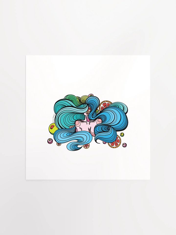 "The Blue Maiden" Print product image (4)