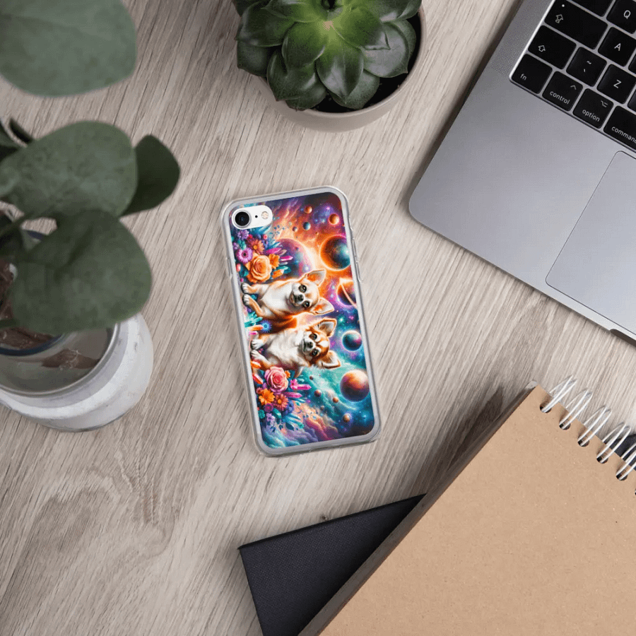 Cosmic Chihuahua Guardians - iPhone case product image (5)