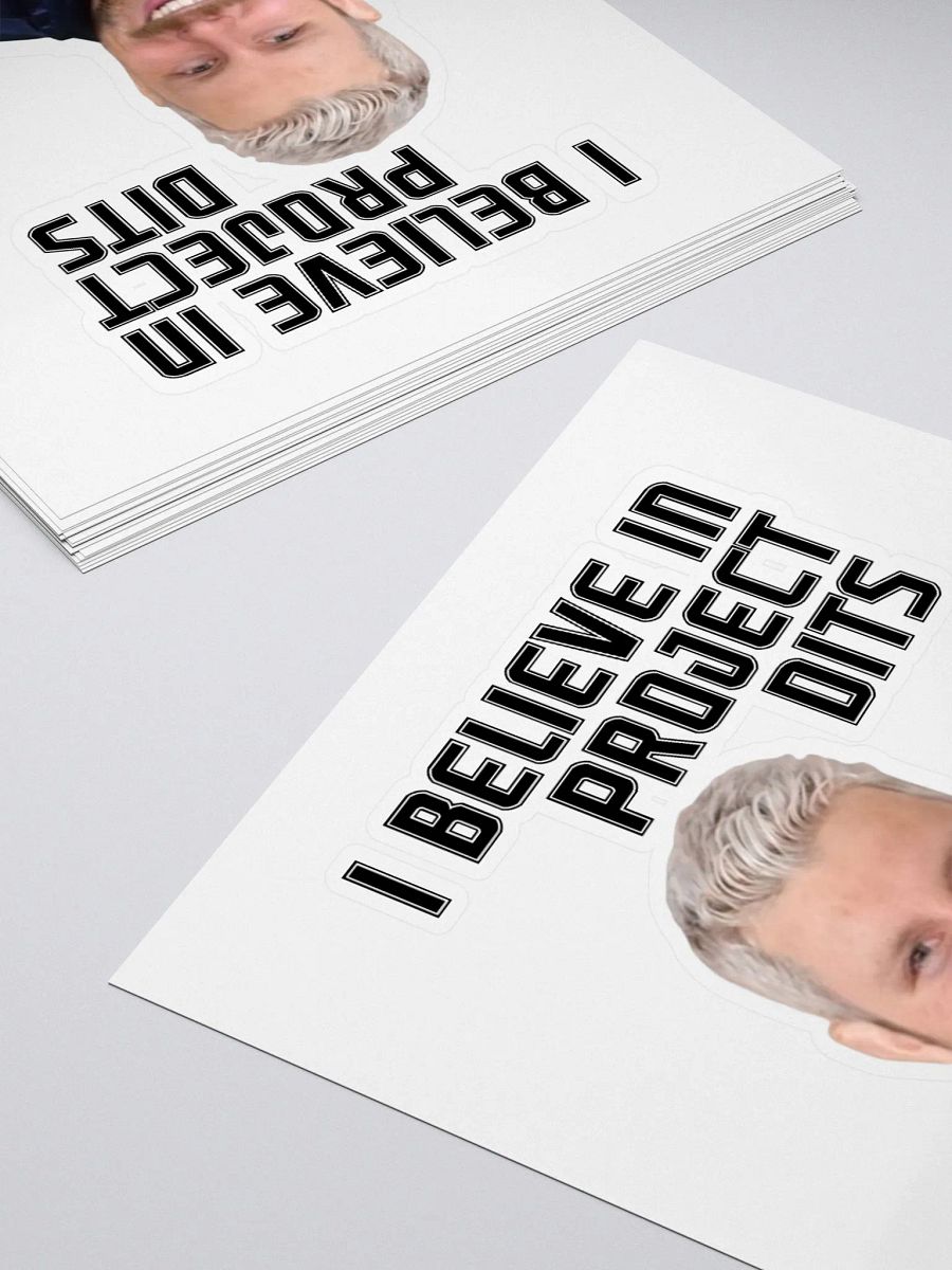I Believe in Project Dits Sticker product image (11)