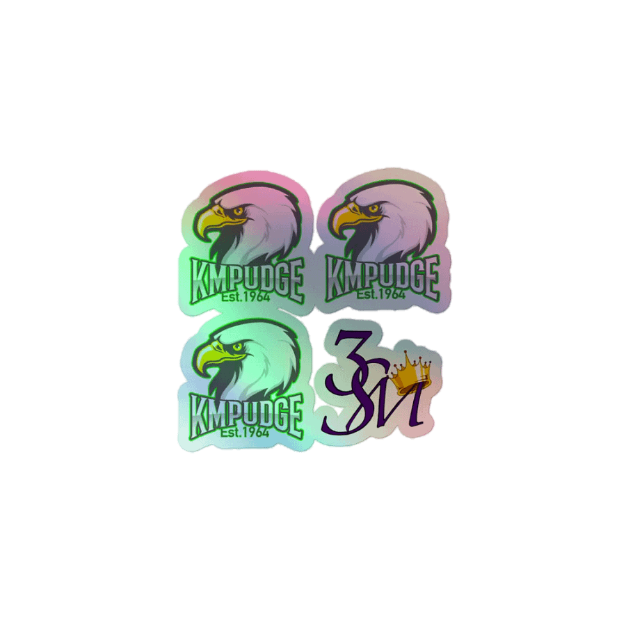 KMPUDGE Emblem-Cut Sticker Sheet product image (1)