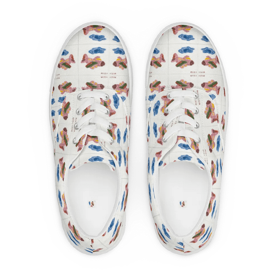 Kid Airplanes (Women's Lace-Up Canvas Shoes) product image (2)