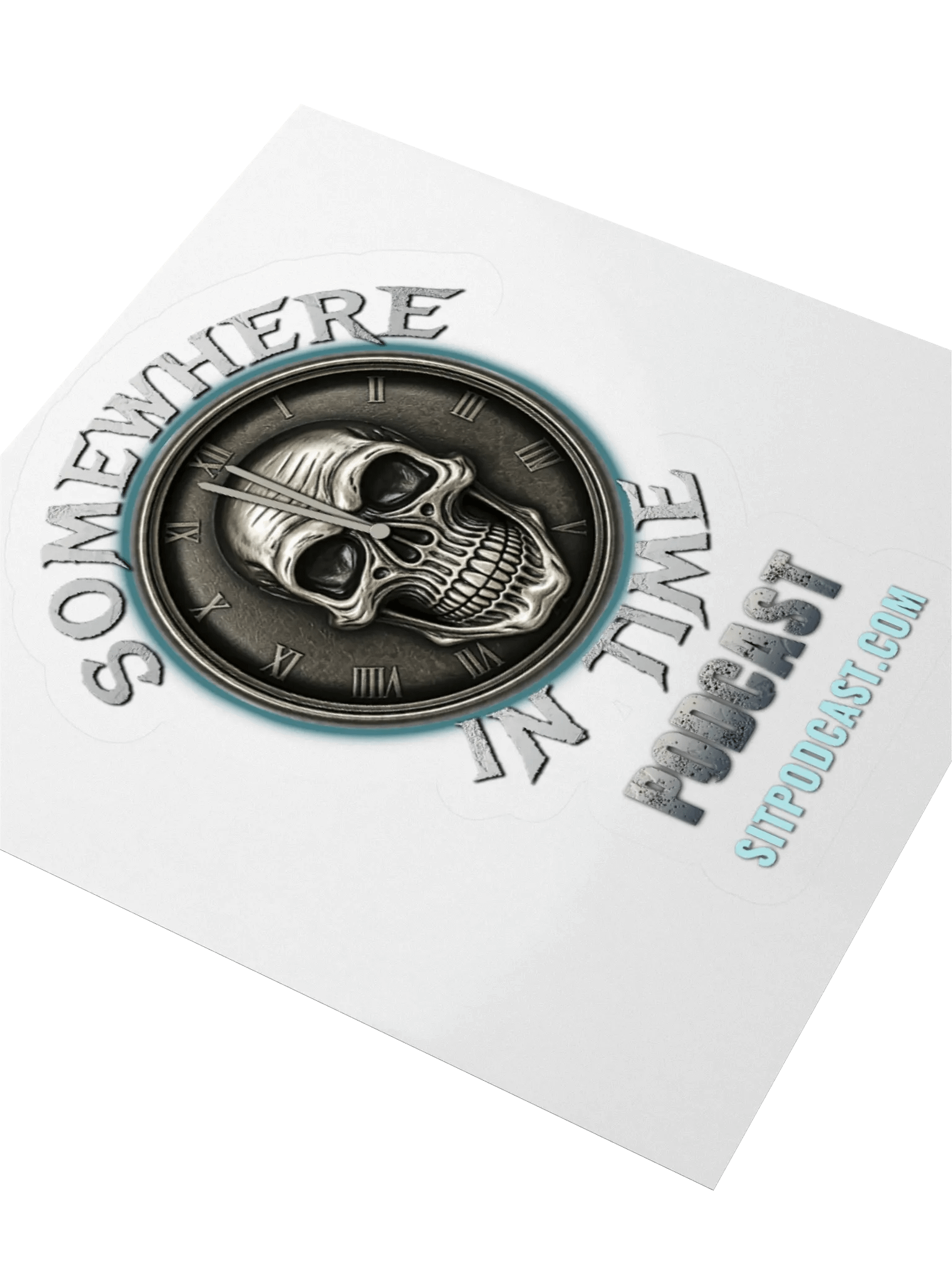 Somewhere in Time Logo Sticker product image (7)