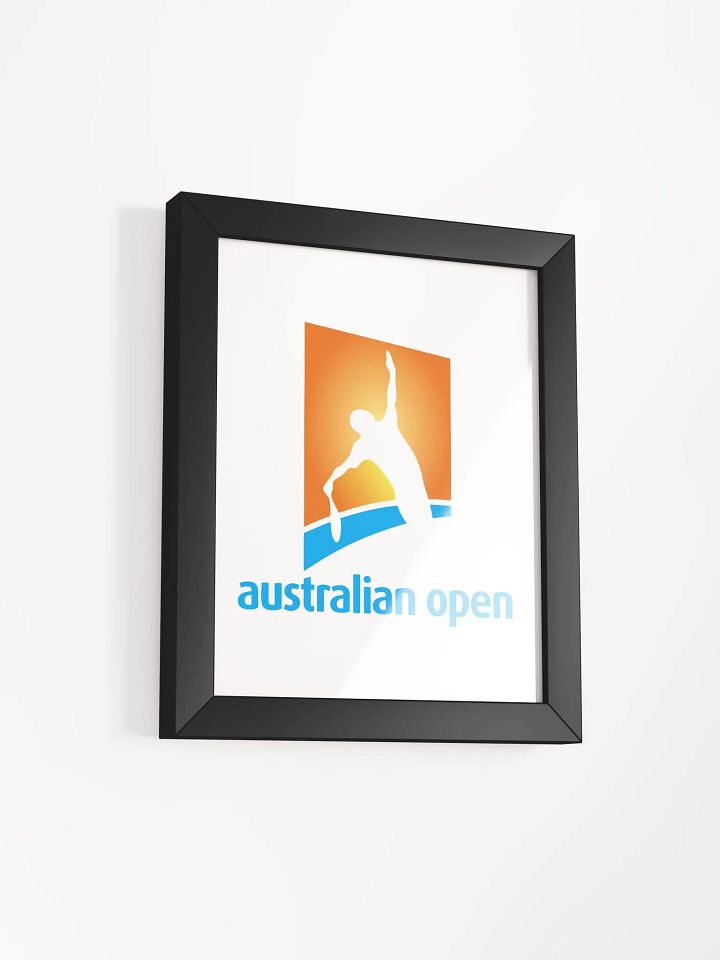 Australian Open Silhouette Framed Poster product image (54)